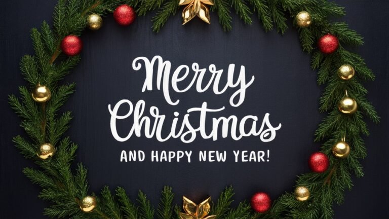 Merry Christmas and Happy New Year: Meaning, Traditions, and Heartfelt Wishes